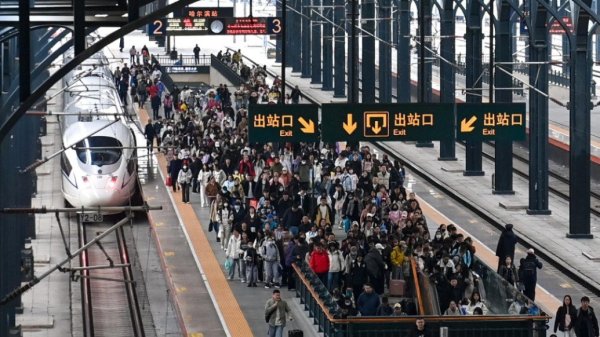 股票最新配资平台 全国铁路旅客发送量连续3天同比增幅超10%，今日预计发送1800万人次